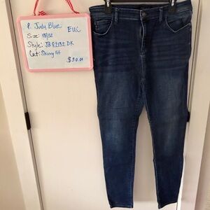 Judy Blue Women's Deep Indigo Skinny Jeans